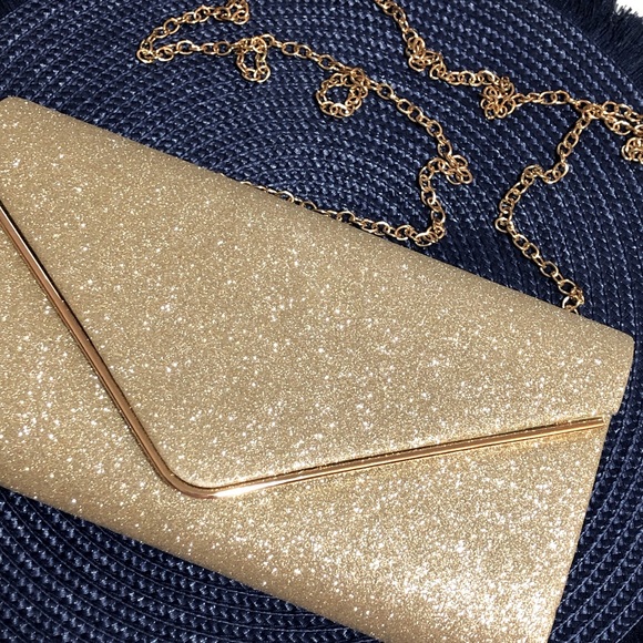Shining Envelope Clutch Purse for Evenings and Weddings - Picture 4 of 5